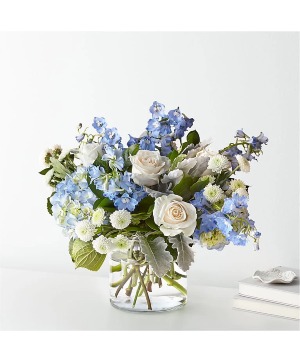 Leland Blue bouquet fresh bouquet