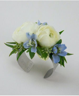 Blue Corsage  