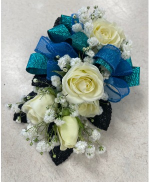Blue Corsage  Corsage 