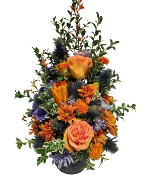 Blue Crush Container Arrangement