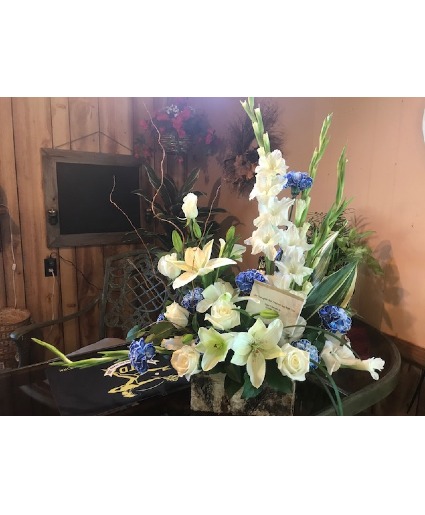 Blue Daybreak Fresh Arrangement