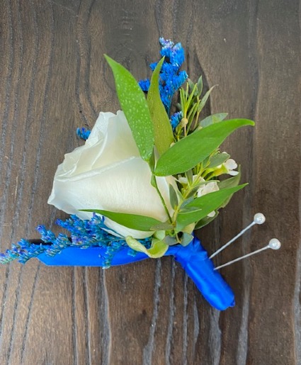 Blue Devil Boutonniere  