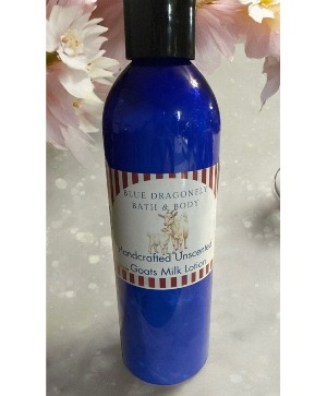 Blue Dragonfly *Brand Goats milk handmade Lotion