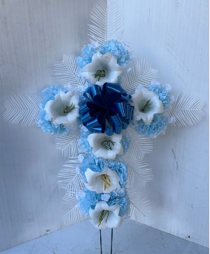BLUE EASTER CROSS IN STORE PRICE 