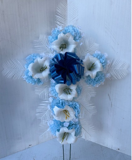 BLUE EASTER CROSS IN STORE PRICE 