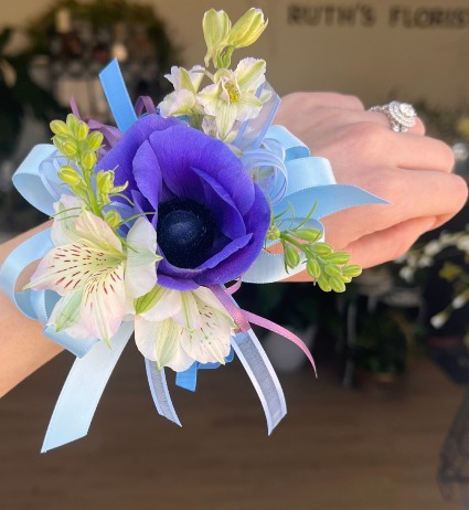Blue Fantasy Corsage Corsage