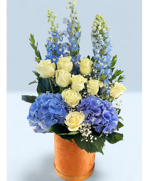 Blue flowers  