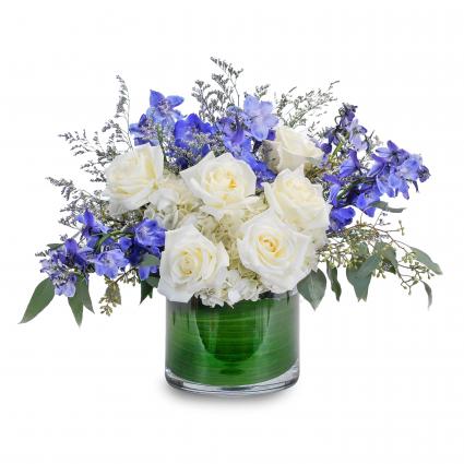 Blue Frost Centerpiece