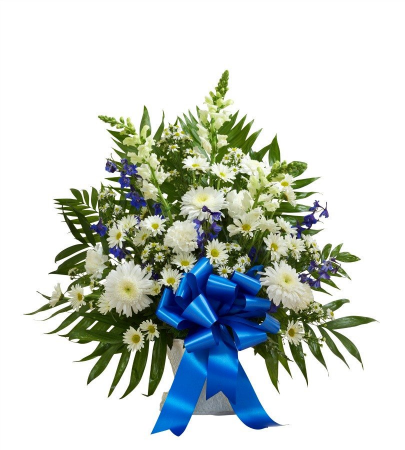 Blue Heaven Sympathy Arrangement
