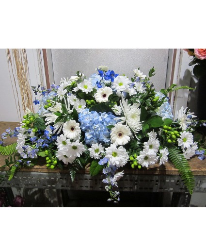 Blue Horizon Casket Spray Casket Spray