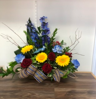 Blue Jay Morning Song Sympathy Arrangement 