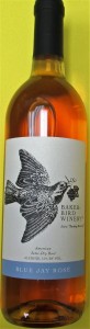BLUE JAY ROSE' BAKER-BIRD WINERY
