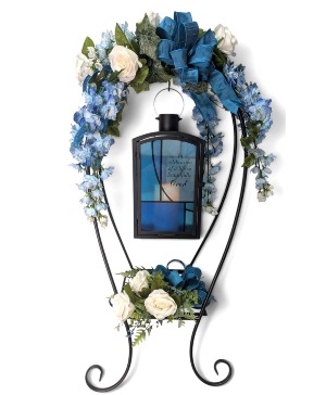 Blue Lantern Artificial flowers
