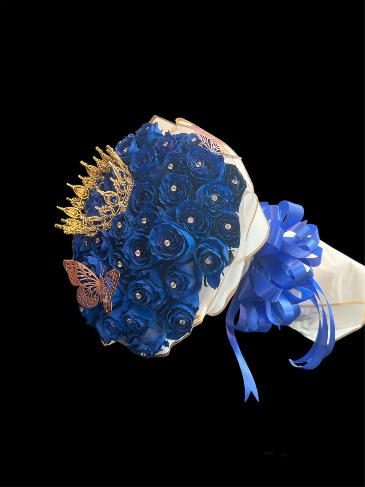 Blue love  in Falls Church, VA | Geno's Flowers