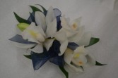 blue nights corsage wrist corsage