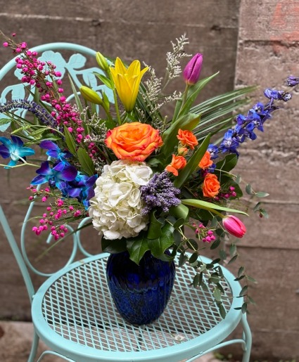 Blue Orchid Suprise Mothers Day