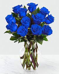 Blue roses arrangement (Limited-2 week preorder) 