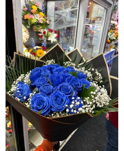 Blue Roses  Bouquet 