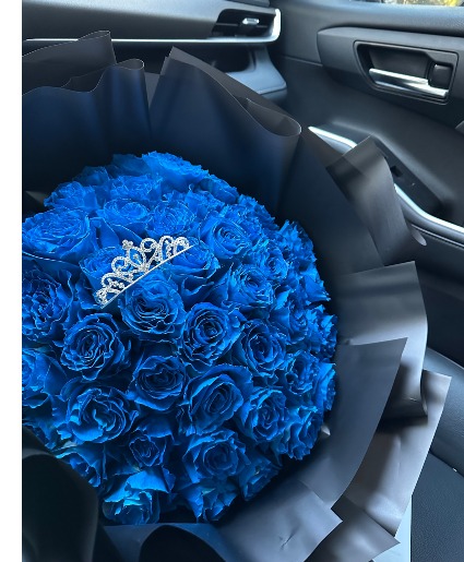 Blue Roses Bouquet  Bouquet