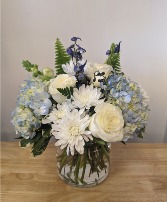 Blue skies  GOLD CANYON sympathy flowers 