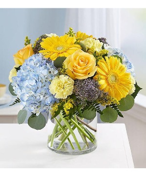 BLUE SKIES BOUQUET assorted flowers