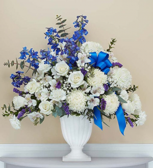 Blue Skies  Ceramic Vase 