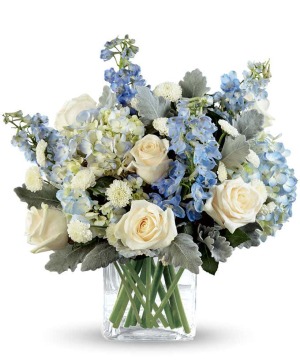 Blue Sky Floral Arrangement