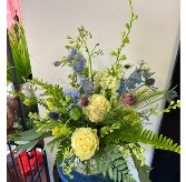 Blue Sky Vase Arrangement 