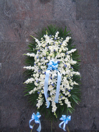 Blue Skys  standing spray