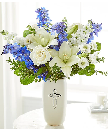 Blue White Blessings 