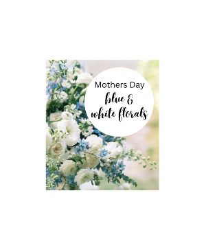 Blue & White Florals 