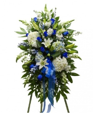 Blue With Out You Spray sympathy 