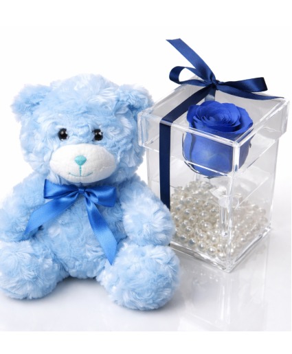 BLUEPRESERVED ROSE BOX BUNDLE – ROSE LASTS 3 YEARS 