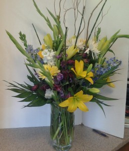 Blues Yellows & Purples Modern High End Modern