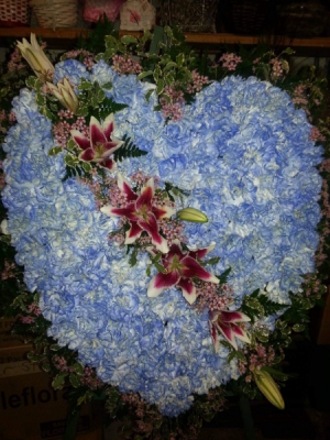 Feeling Blue About You !  Solid Heart 