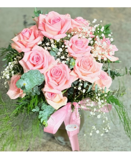 Blush & Baby’s Breath Bouquet