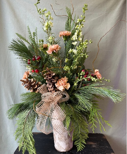 Blush & Berry Pinecone Bouquet 