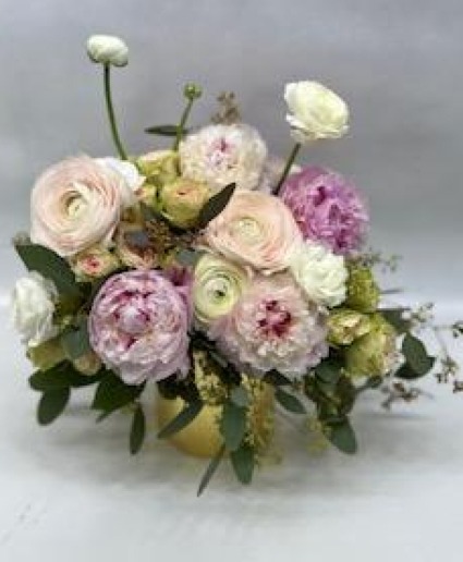 blush bliss  centerpiece