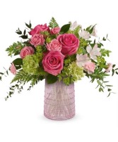 blush blossoms bouquet 