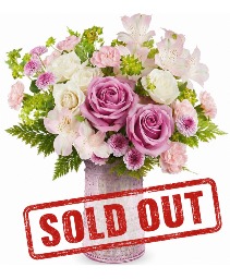 Blush Elegance arrangement 