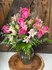 Blush Embrace Flower Arrangement