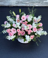 Blush Garden Delight Floral Arrangement