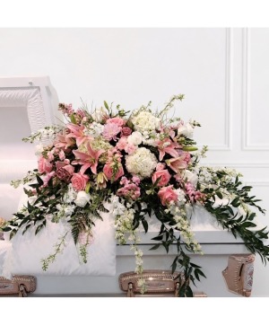 Blush & Grace  Casket Spray