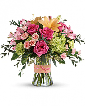 Blush Life  Fresh Arrangement 