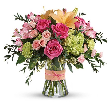 Blush Life Bouquet Gathering vase