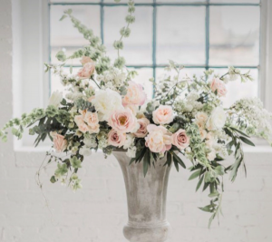Blush life ceremony arrangement  Ceremony 
