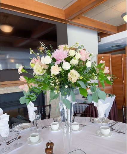 Blush Morning Dew Arrangement