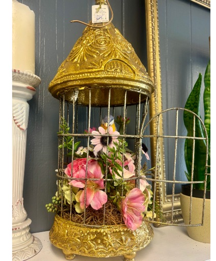 Blush Nest Silk Arrangement 