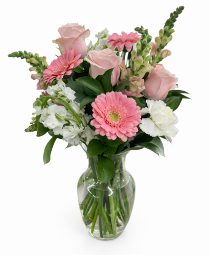 Blush of Spring Fresh spring arrangement 
