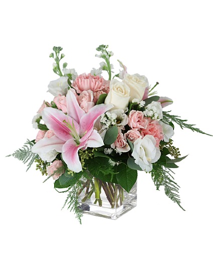 Blush pink Valentine valentines